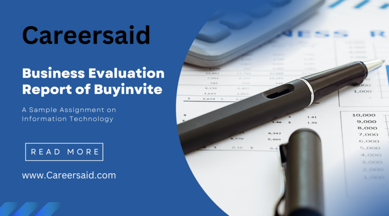 Business Evaluation Report of Buyinvite