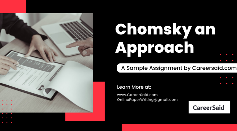 Chomsky an Approach