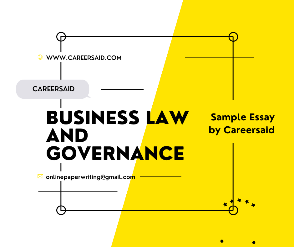 BUSINESS LAW AND GOVERNANCE